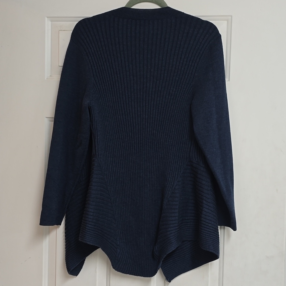 Merino Rib Cardigan - Picture 6 of 10